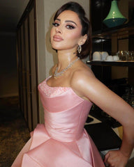 فستان سهره ميكادو بتطريز يدوي أنيق