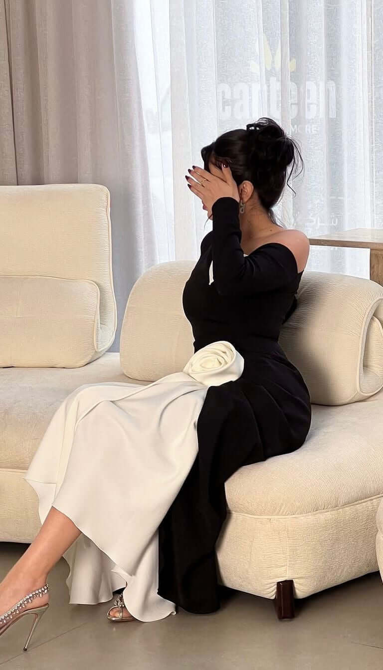 فستان سهرة باربي بقصة ضيقة